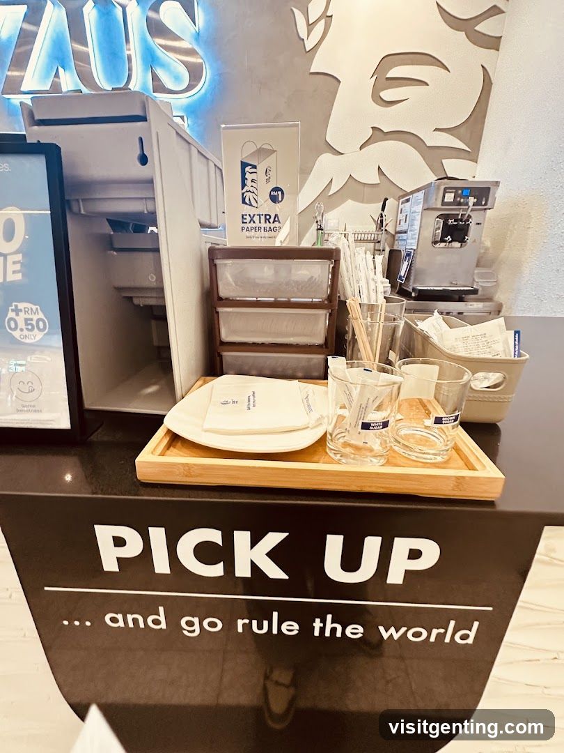 Pick Up Counter