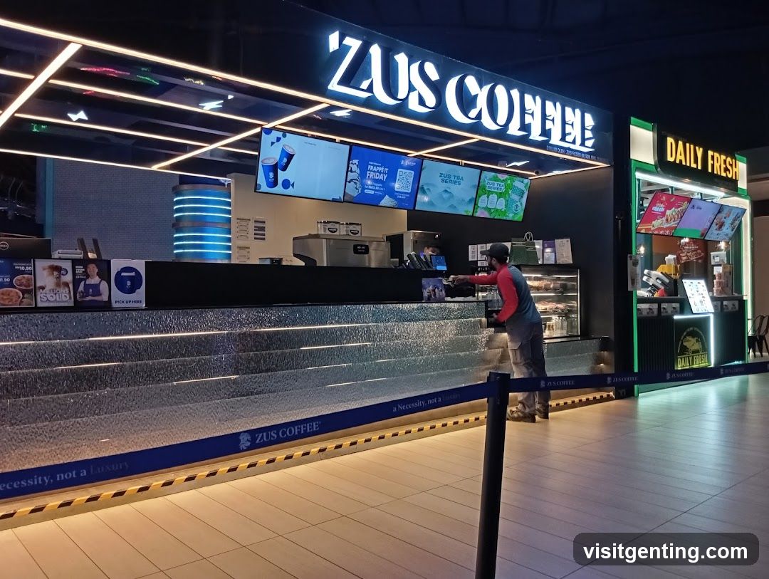 ZUS COFFEE Storefront Interior