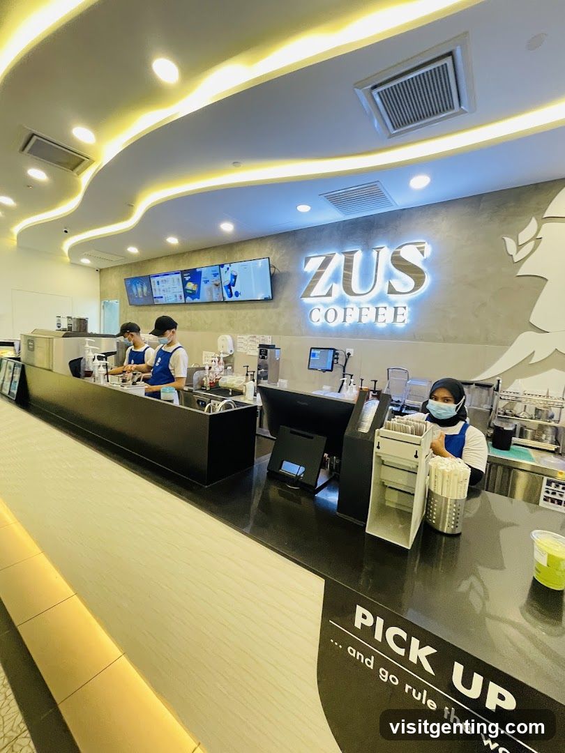ZUS COFFEE interior
