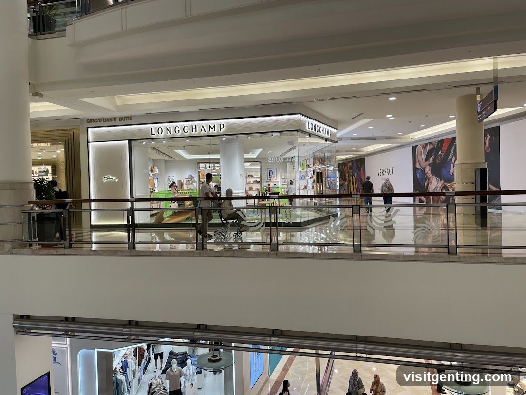 Shopping Mall Interior View