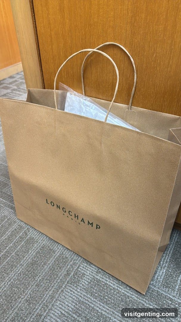 Longchamp Shopping Bag