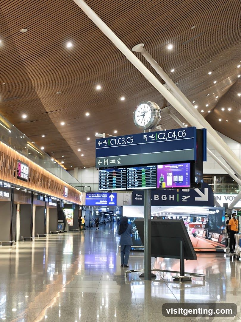 Airport Terminal Interior