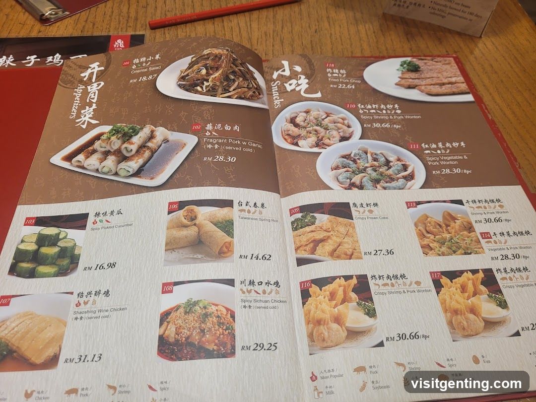Restaurant Menu