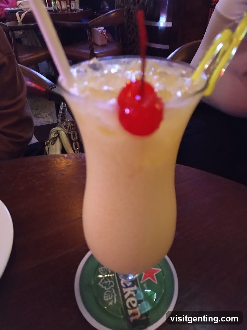 Drinks in Bar Setting