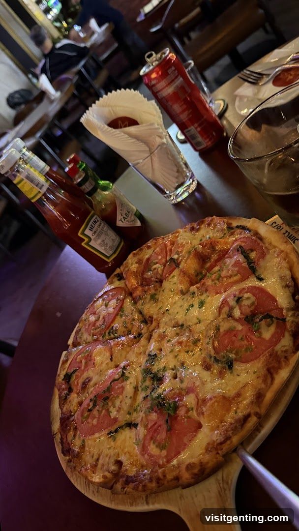 Pizza at Restaurant
