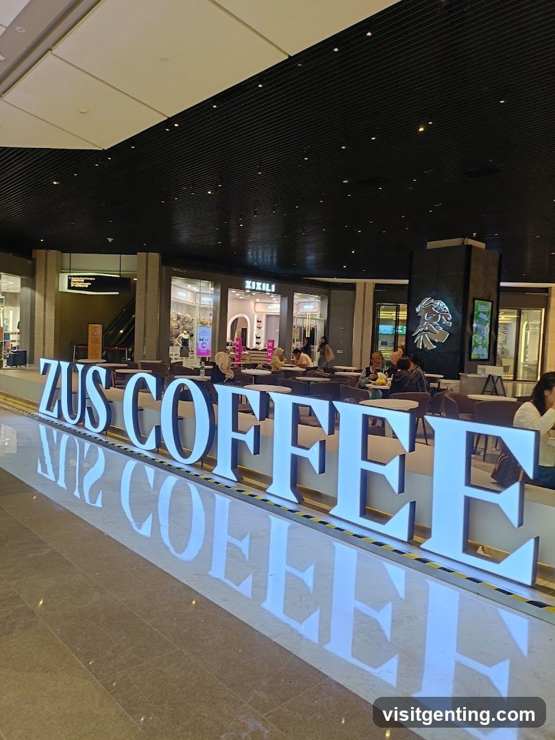ZUS COFFEE interior