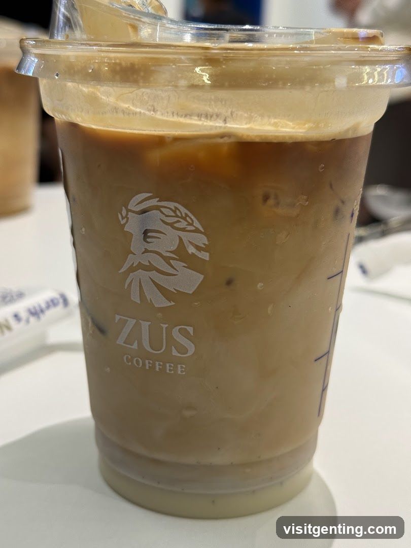 ZUS Coffee Iced Drink