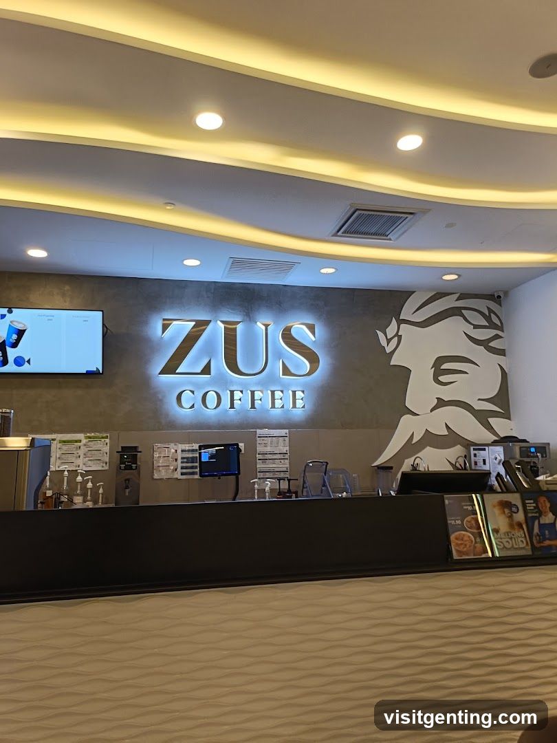 ZUS COFFEE interior