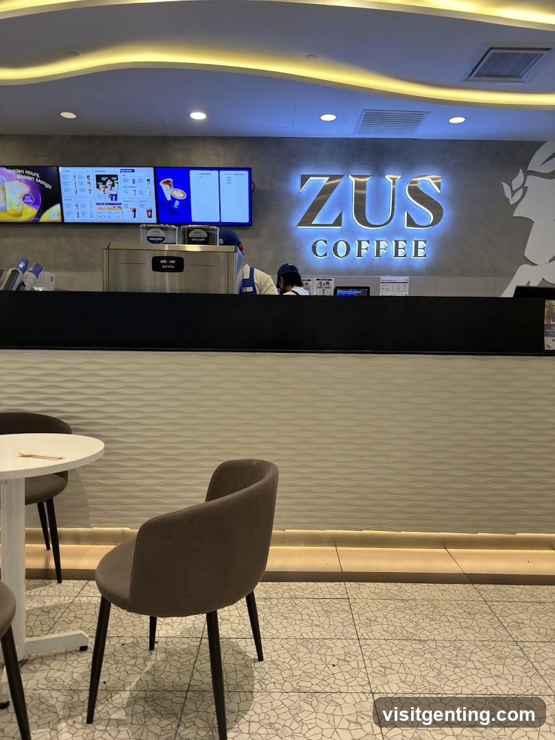ZUS COFFEE interior