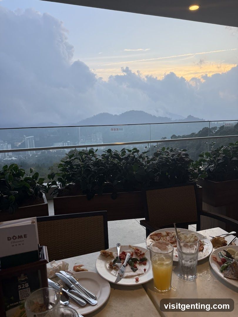 Dome Restaurant Terrace View