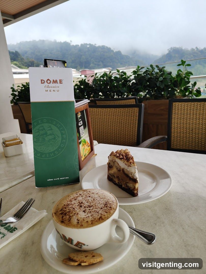 Dôme Café Genting Indoor Seating Area