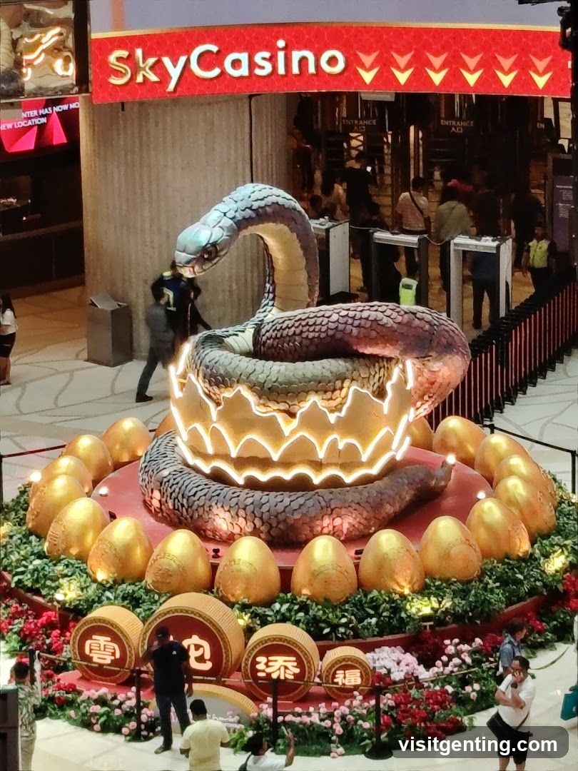 SkyCasino Entrance Display