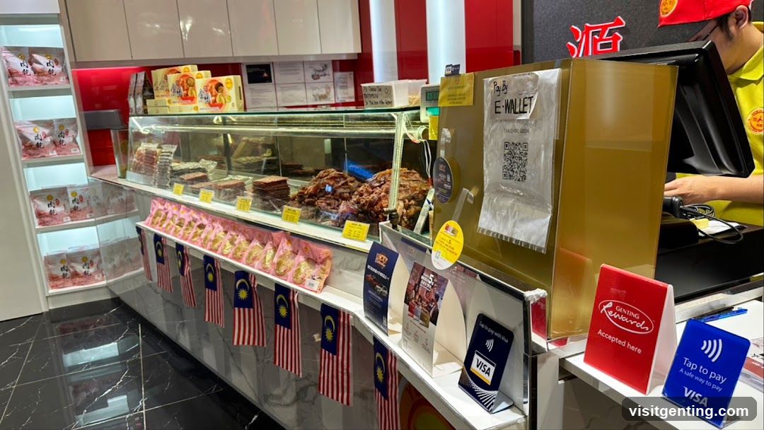 Store Interior with Payment Counter