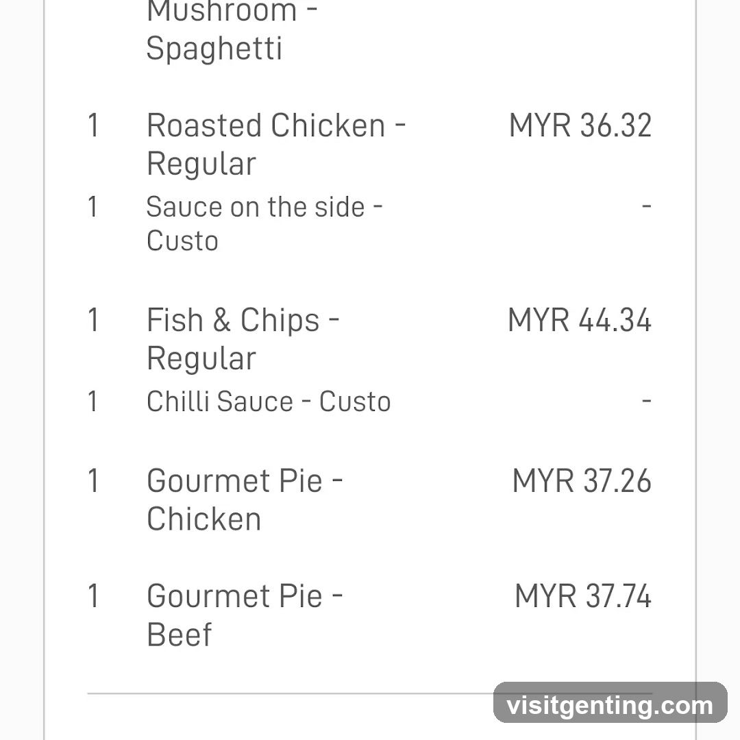 Restaurant Menu