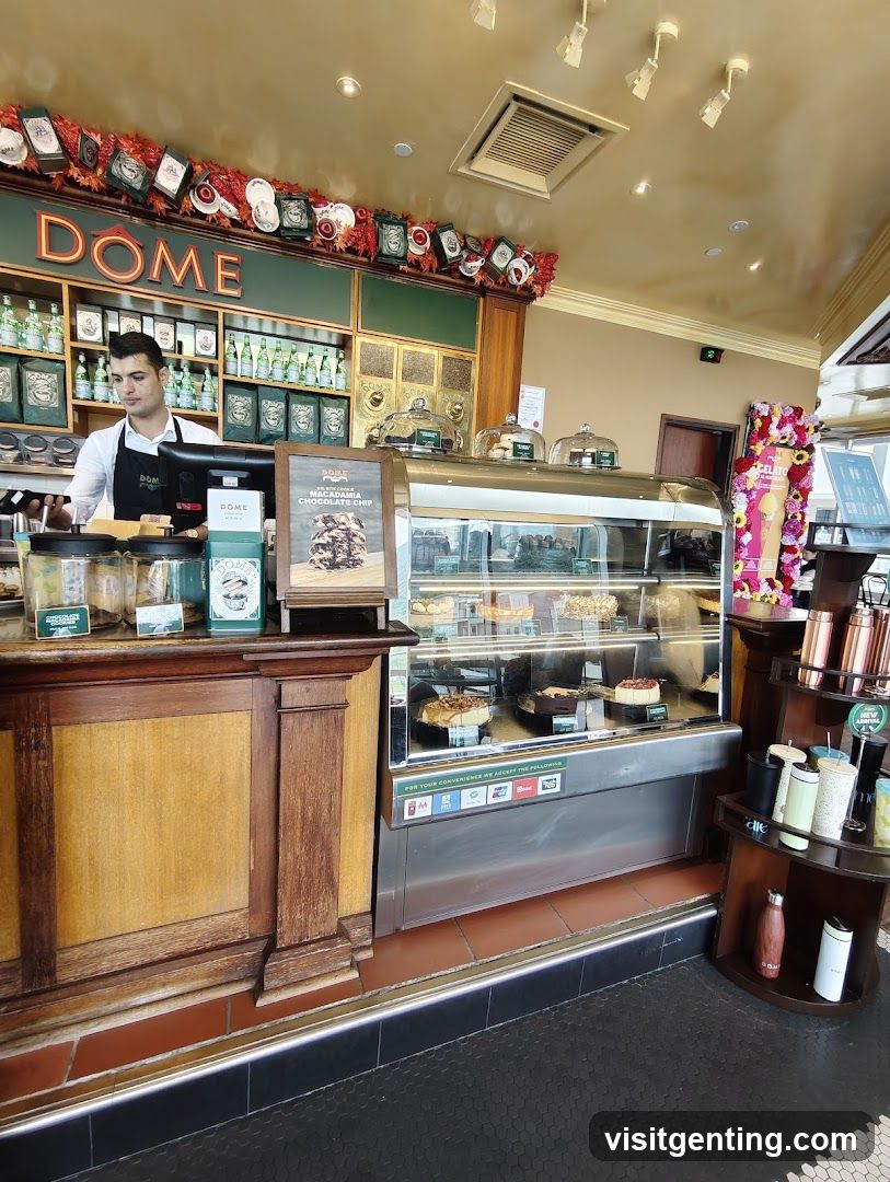 DOME Coffee Shop Interior