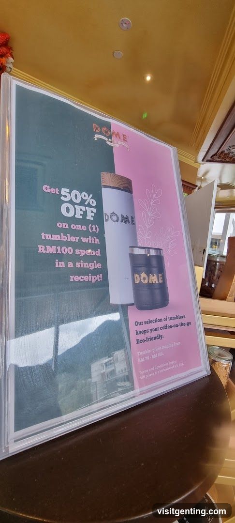 DOME Tumbler Promotion Poster