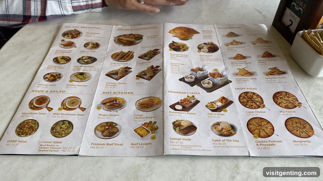 Restaurant Menu