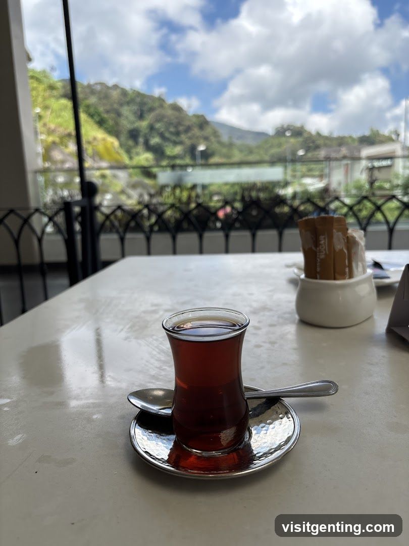 Tea at Outdoor Table