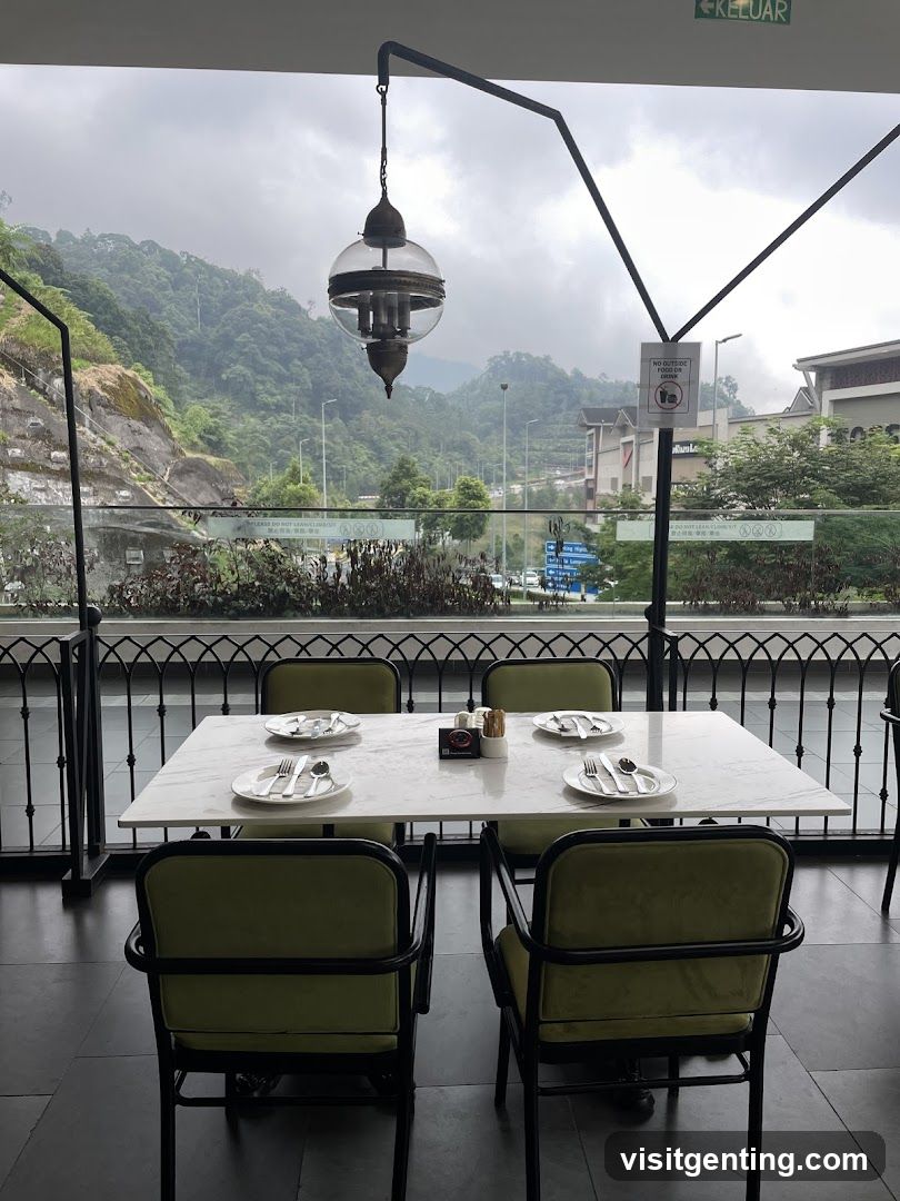 Restaurant Terrace View