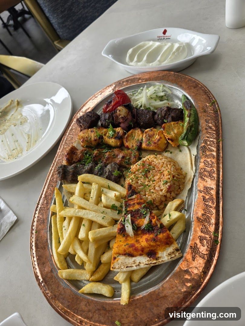 Turkish Restaurant Meal