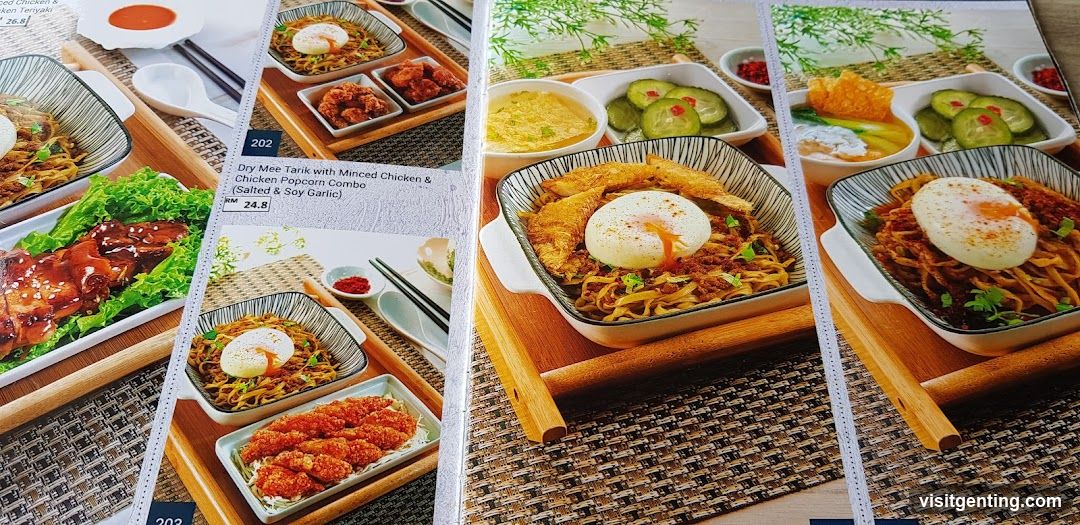 Restaurant Menu Page
