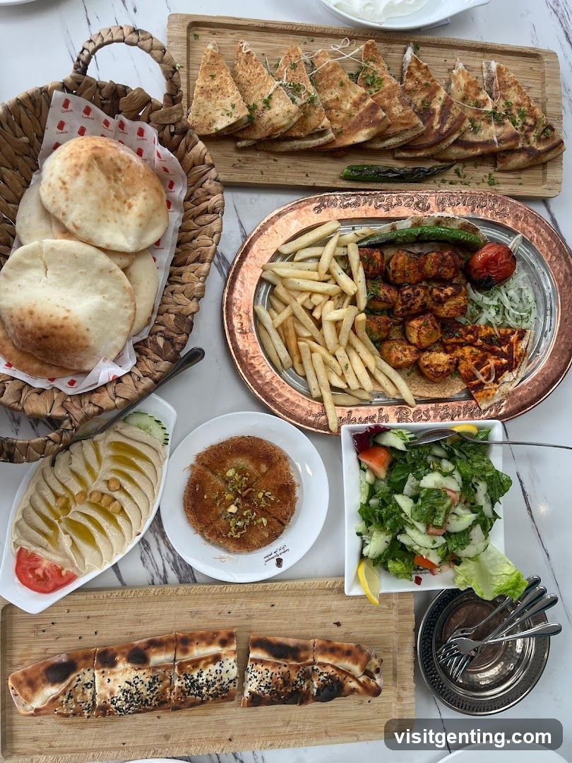 Restaurant Interior Food Display