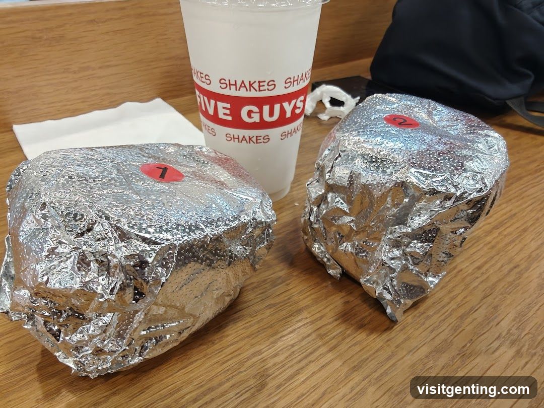 Five Guys Meal