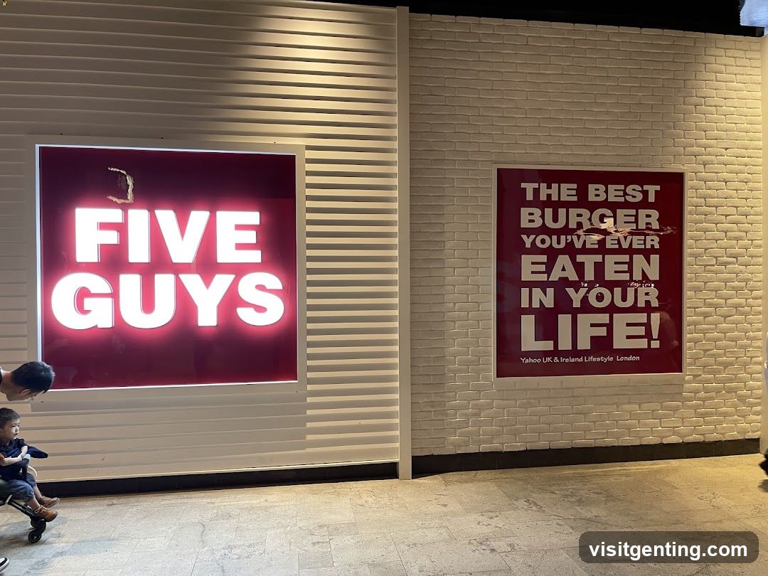Five Guys advertisement