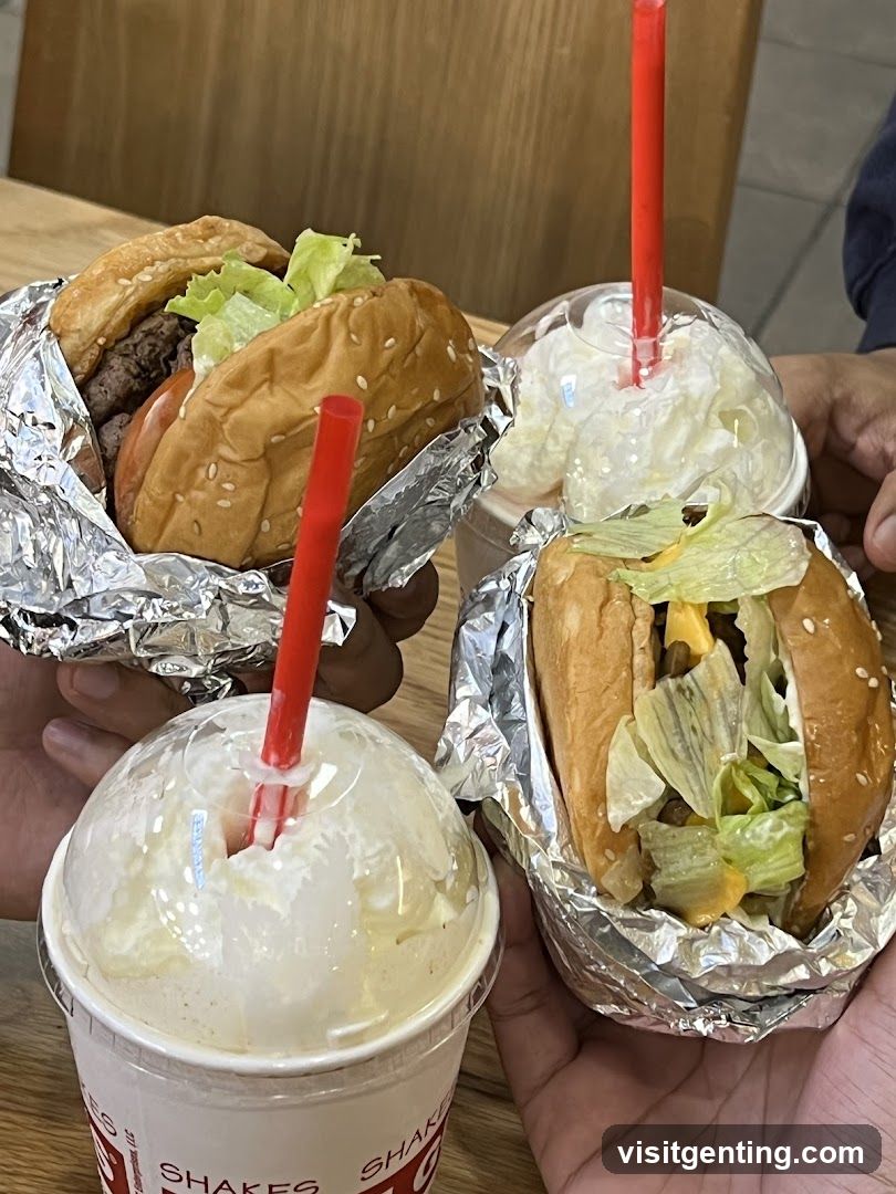 Food and Drinks Held in Hands