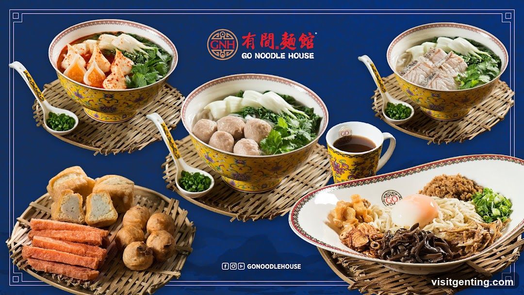 Go Noodle House Food Display