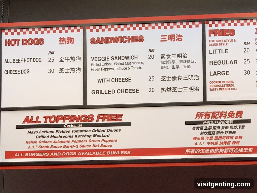 Restaurant Menu Board