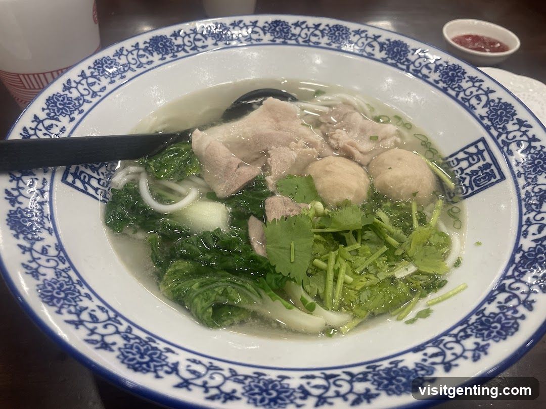 Bowl of Noodle Soup