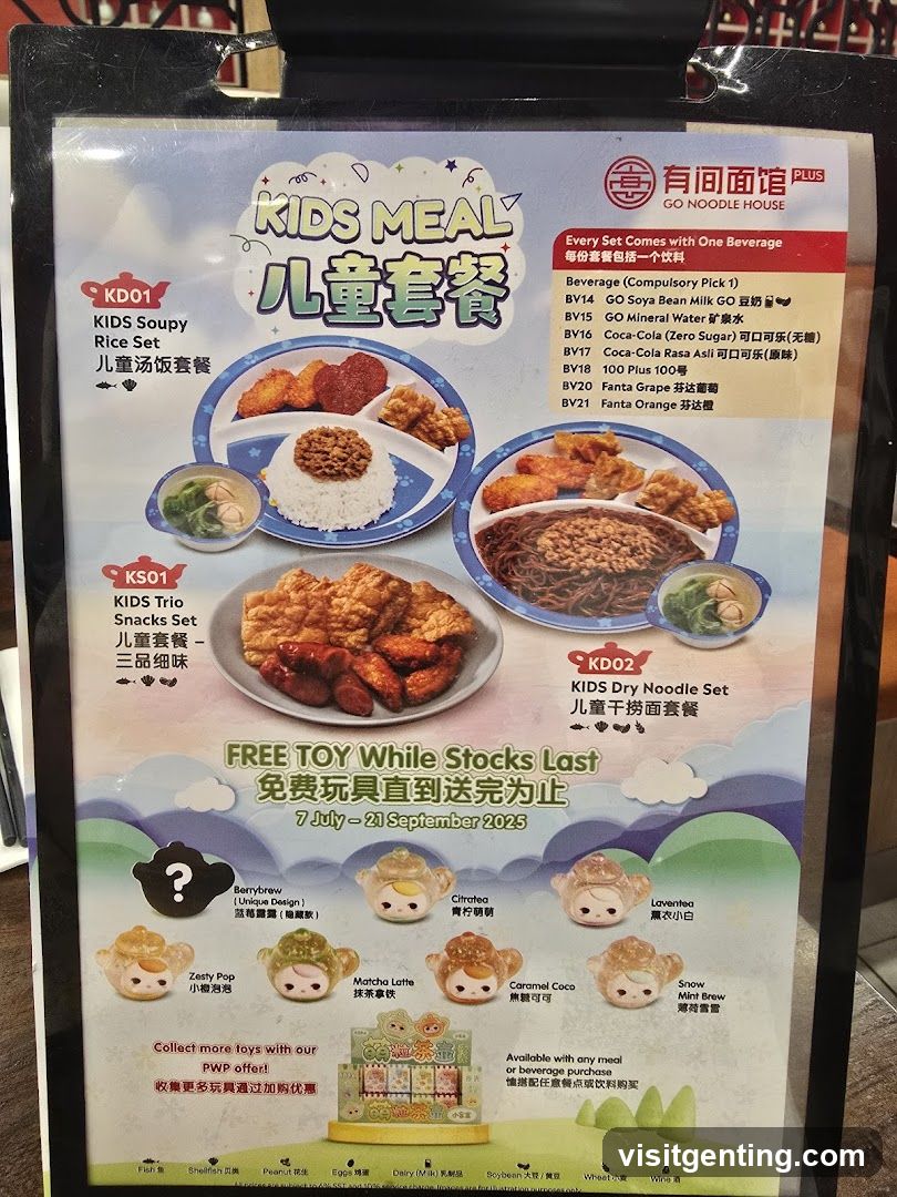 Kids Meal Promotion Poster