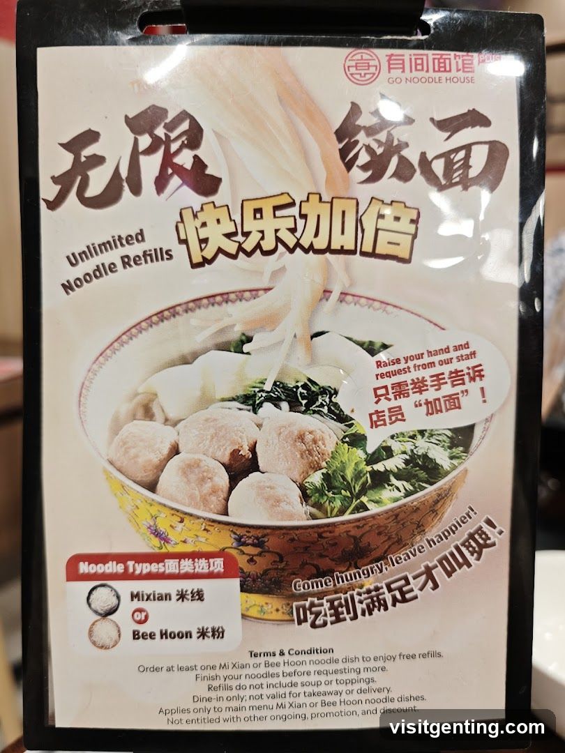 Promotional Poster for Go Noodle House
