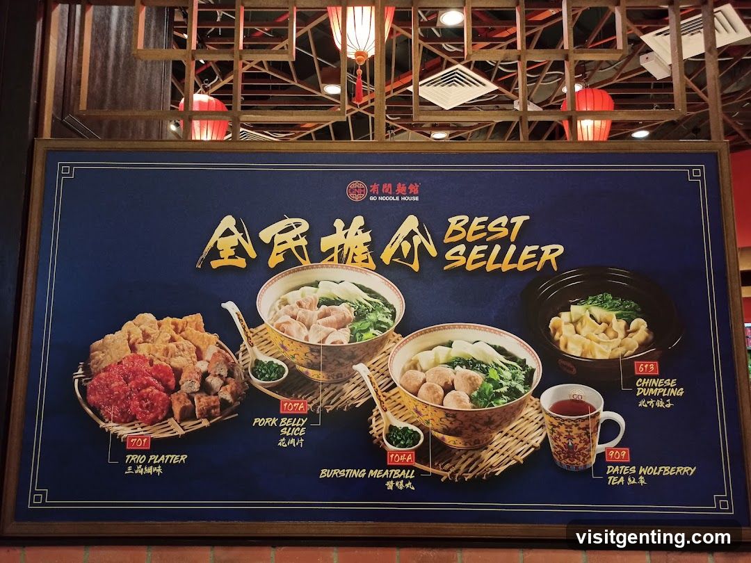 Go Noodle House Best Seller Poster