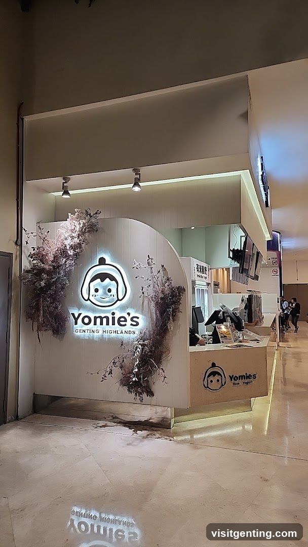 Yomie's Genting Highlands Storefront Interior