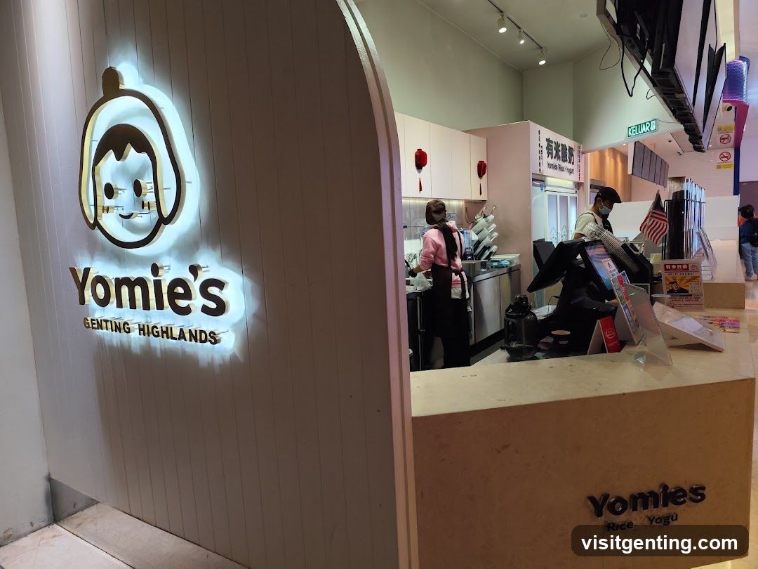 Yomie's Genting Highlands Store Interior