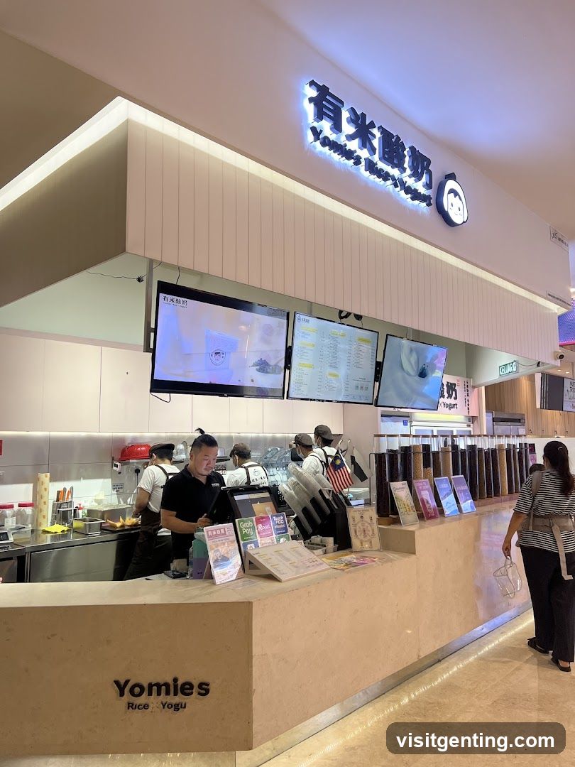 Yomies Rice: Yogu storefront interior