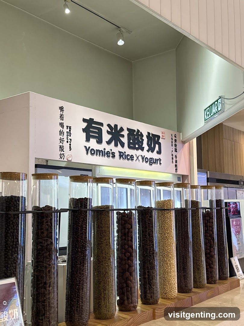 Yomie's Rice × Yogurt Store Interior