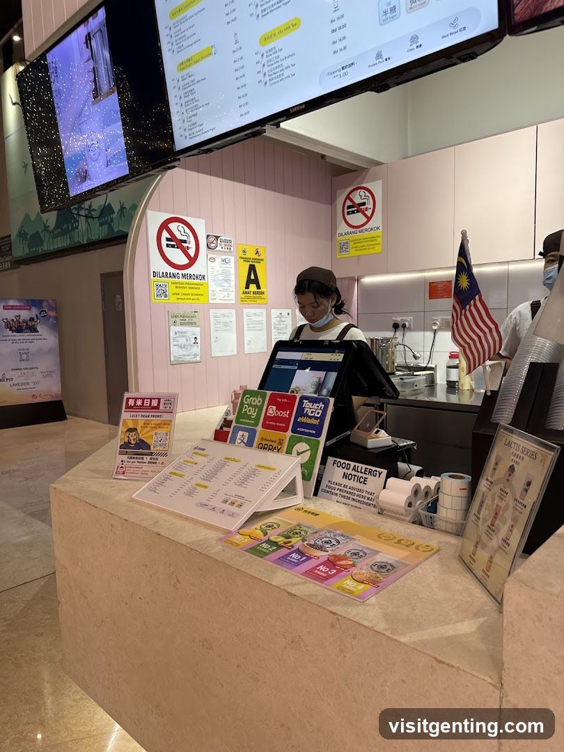 Café Counter Interior