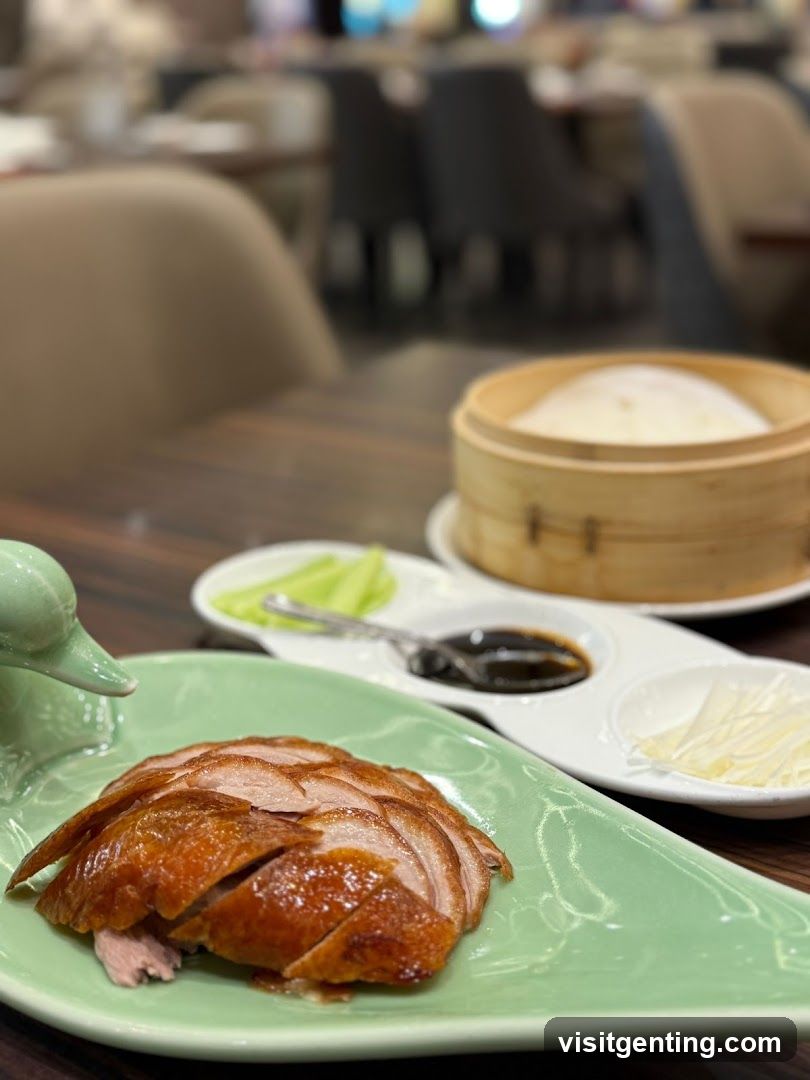Dining Interior with Peking Duck