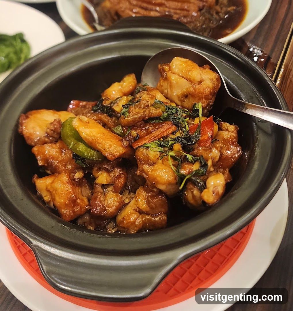 Food Dish in Clay Pot