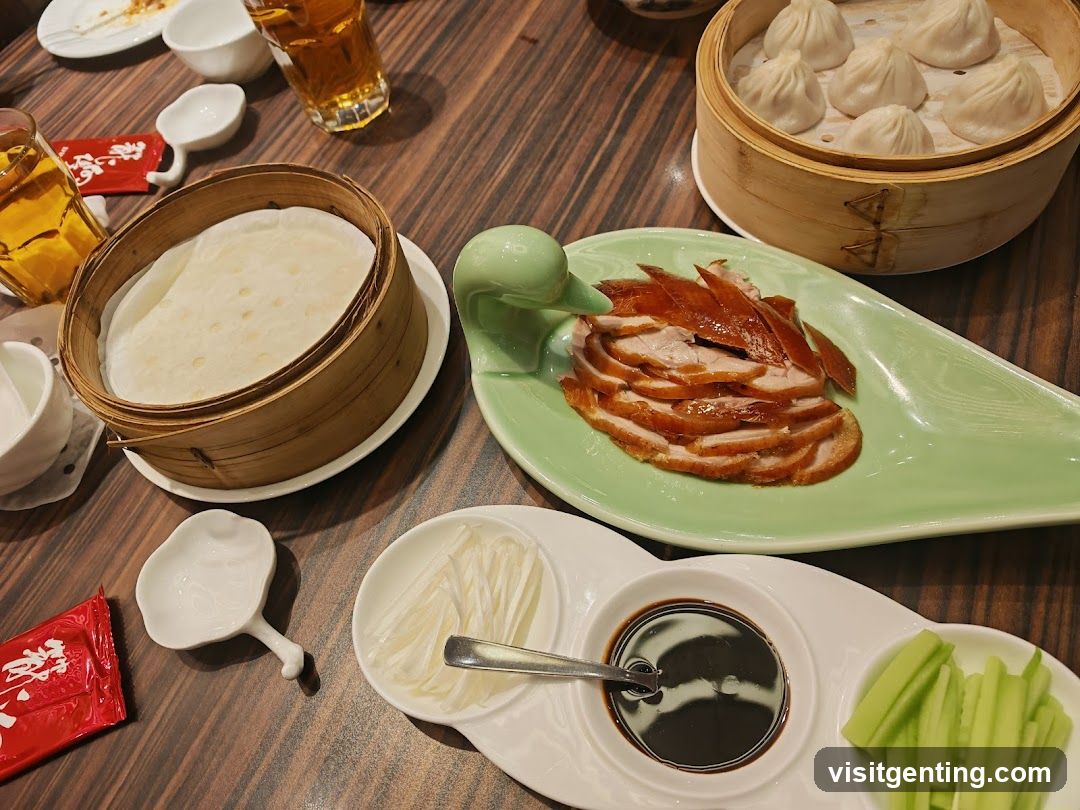 Dining Table with Chinese Cuisine