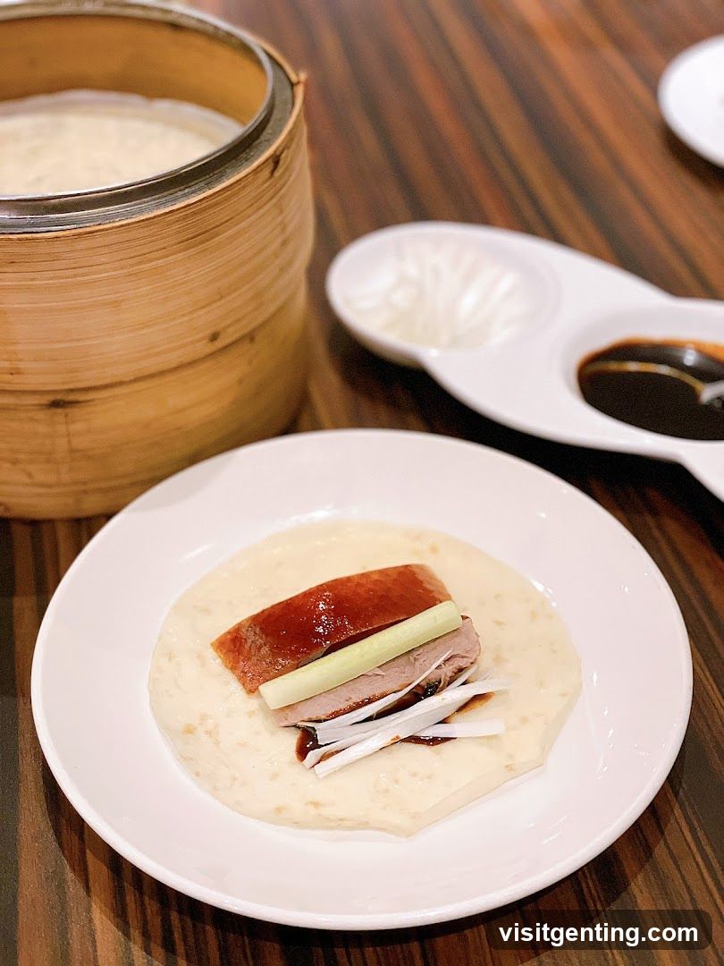 Dining Table with Peking Duck Roll
