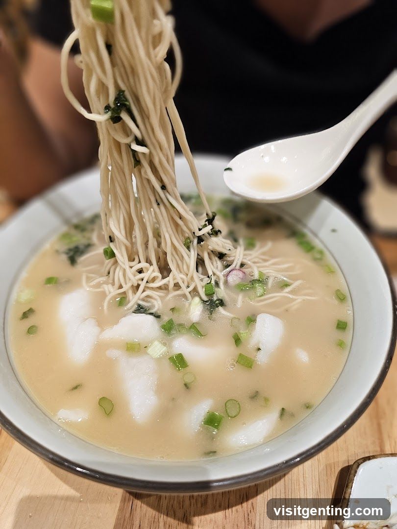 Noodle Soup Dish