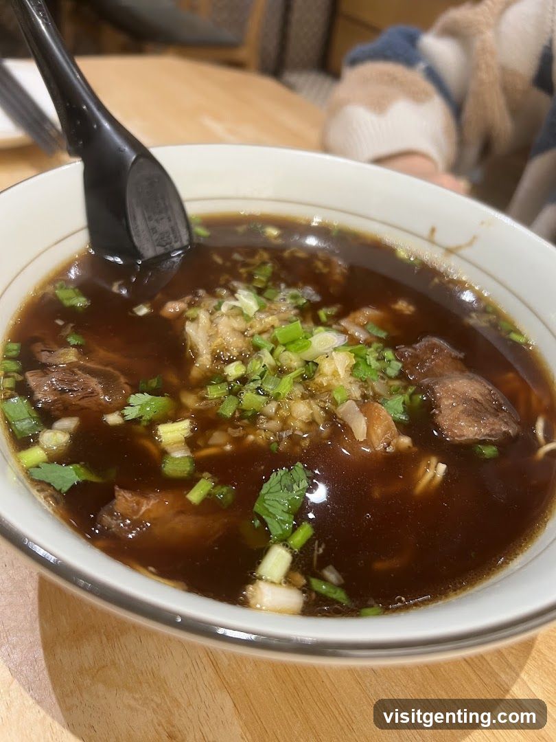Bowl of soup with spoon