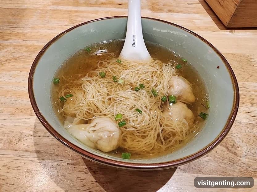 Noodle Soup in Bowl