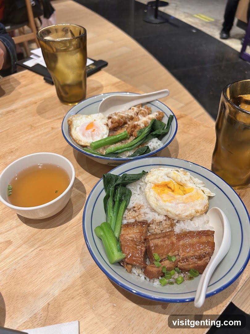 Dinner Set at Restaurant