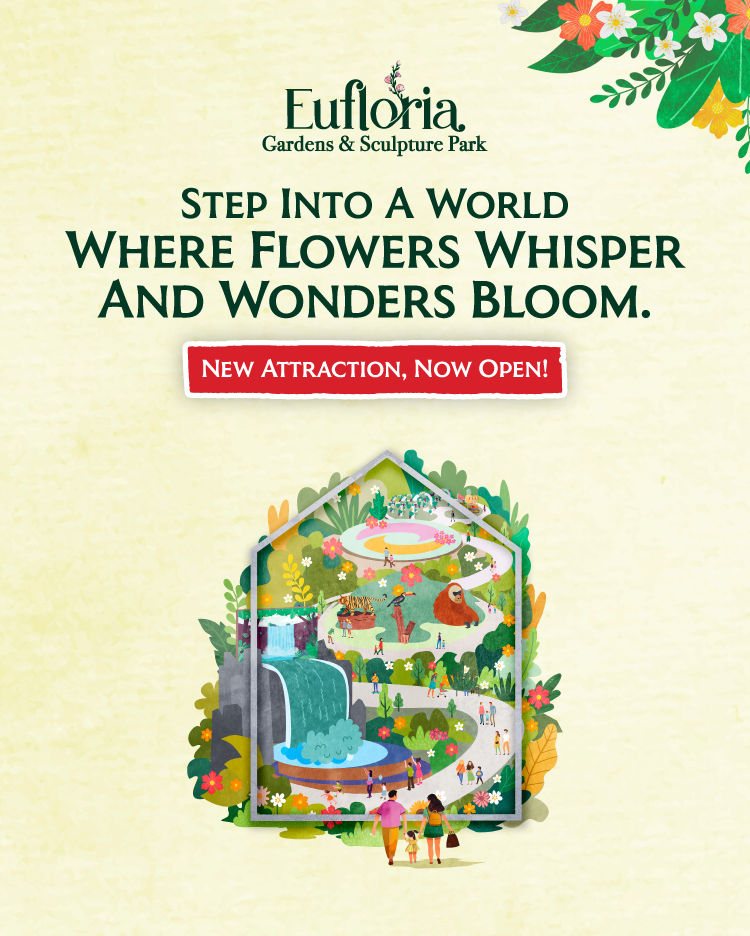 Eufloria Gardens & Sculpture Park — Malaysia's Largest Floral Glasshouse Now Open at Genting