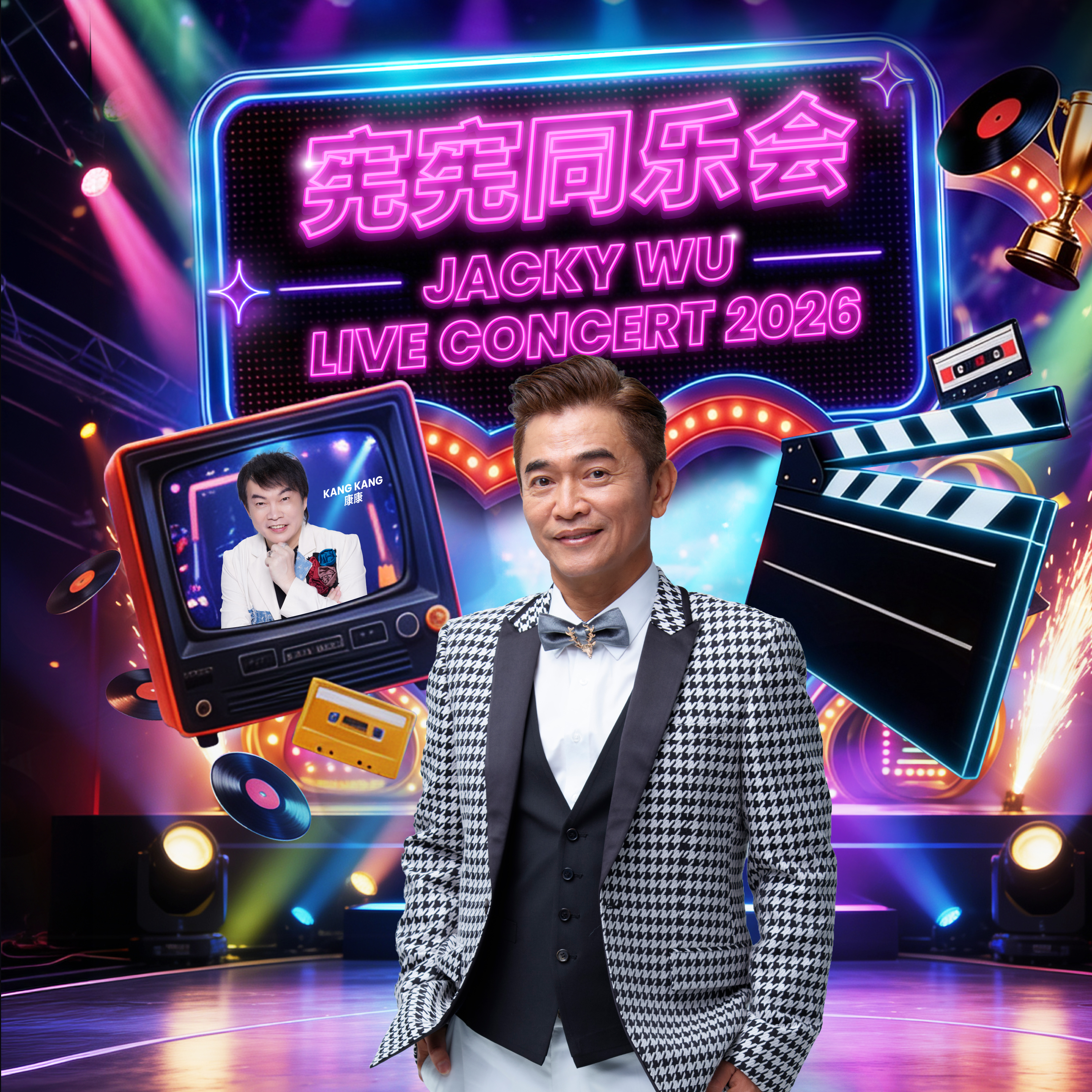 Jacky Wu Live Concert 2026 at Arena of Stars: The 'Local King' Returns to Genting